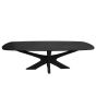Montreaux eettafel 250cm - zwart