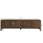 Cortez tv meubel 210cm - donkerbruin
