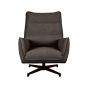 Rodia draaifauteuil bouclé - bruin