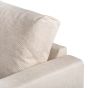Norris 3-zits hoekbank links stof - beige
