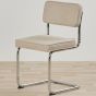 Logan eetkamerstoel - stof - zand