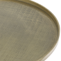 Salontafel Popeta Ø75 cm antiek brons van het woonmerk Light & Living