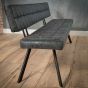 Max eetkamerbank 180 cm zwart