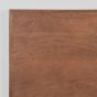 Restauranttafel 120x70x74 cm - straight edge - espresso