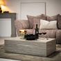 Salontafel Vince - marmer - 96,5x56x30,5 cm