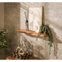 Boka organische wandplank - 90 cm - naturel