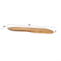 Boka organische wandplank - 90 cm - naturel