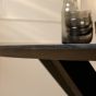 Eettafel Brandy ovaal 160 cm - zwart