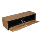 Zwevend tv-meubel RichWood 120 cm - naturel