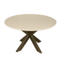 Eettafel Madison ø150 cm - zand