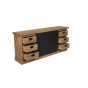 Nashville dressoir 200 cm - naturel