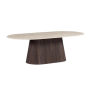 Toki eettafel 200 cm beige