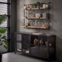 Woody metaal wandplank 65 cm - OUTLET B