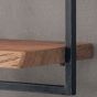 Woody metaal wandplank 40 cm - OUTLET B