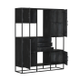 Vakkenkast Denver Supreme XXL - 160 cm - zwart