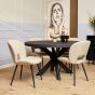 Eettafel Denver Ø110 cm - zwart