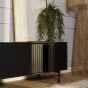 Tv-meubel Madison 210 cm - zwart