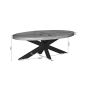 Salontafel Denver 130 cm ovaal - naturel