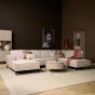 MySofa Floris Lounge L 2,5-zitsbank Divan rechts - torre beige