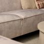 MySofa Floris Lounge L 2,5-zitsbank Divan rechts - torre beige