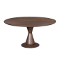 Eettafel Lima rond 150 cm - bruin