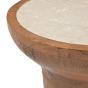 Bijzettafel Zoë ø33 cm - naturel