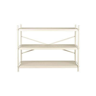 Dutchbone Iron wandkast laag - beige