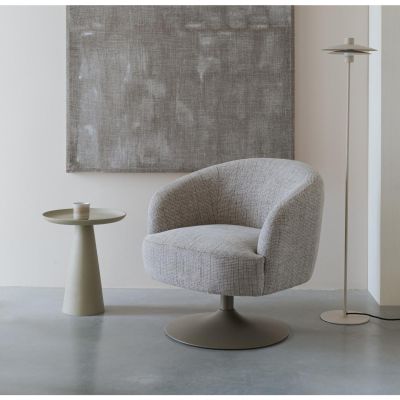 Puur Rolland draaifauteuil - beige/bruin