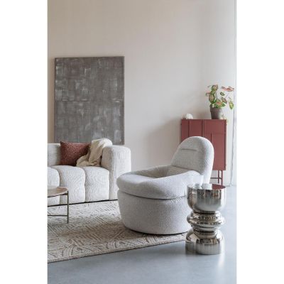 Puur Ariel draaifauteuil - off-white