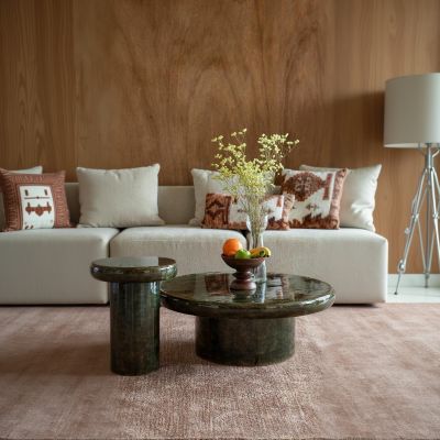 Dutchbone Mush salontafel ø80 cm - groen