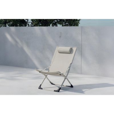 Svea Antwan tuin ligbed - beige frame/beige kussen