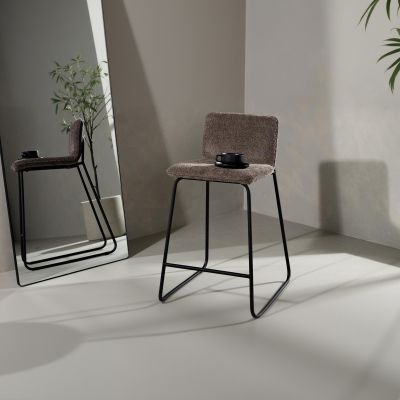Svea Mesko barkruk 64 cm - donkergrijs