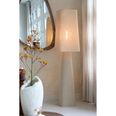 Light & Living Mikko vloerlamp 40x40x176 cm linnen - naturel