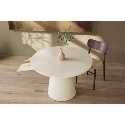 Svea Elliott ronde tuintafel ø120 cm - glanzend beige