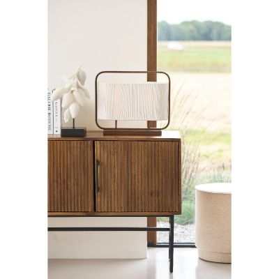 Light & Living Lecce tafellamp 2L 45x15x37,5 cm hout