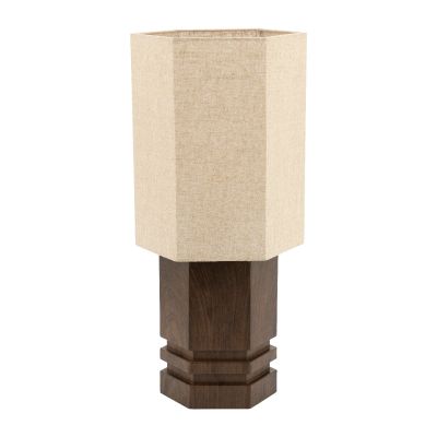 By-Boo Tafellamp Kurai Groot - bruin