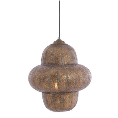 Light & Living Ryota hanglamp Ø53x63,5 cm - bruin goud