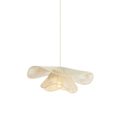 Light & Living Elcka hanglamp Ø60x22 cm - crème