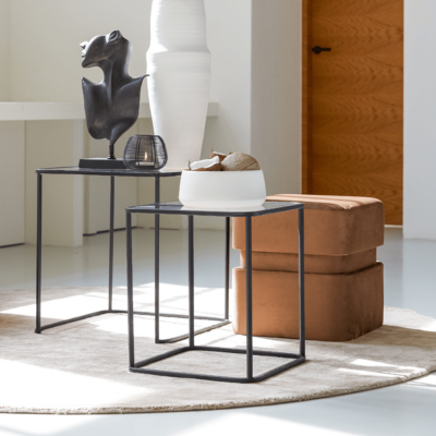 Light & Living Piazza poef velvet