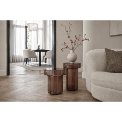Brix Lio bijzettafel ø40 cm - bruin