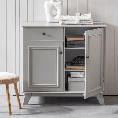 Lily opbergkast grenen 98 cm clay van het woonmerk Woood