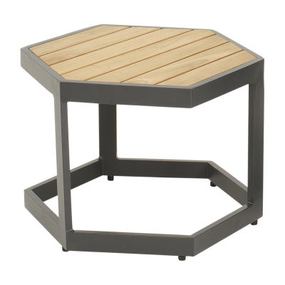 Esagono tuin bijzettafel 48x42x34 cm