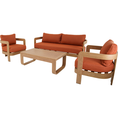 Mylo loungeset - terracotta