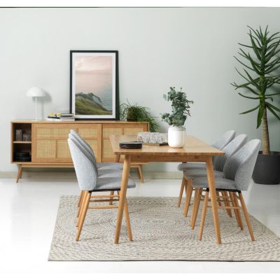 Nordic Home Ivar eiken eetttafel - 90x190 cm