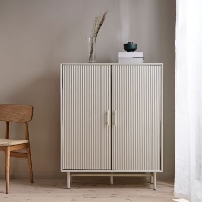 Nordic Home Luna wandkast - grijs/beige