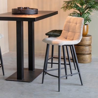 Jelt barkruk 65cm bouclé van het woonmerk Label51