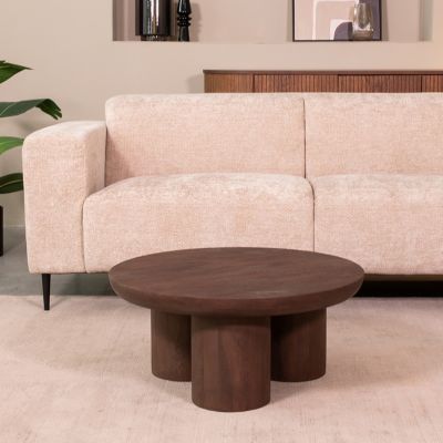 Label51 Olly salontafel - espresso mangohout