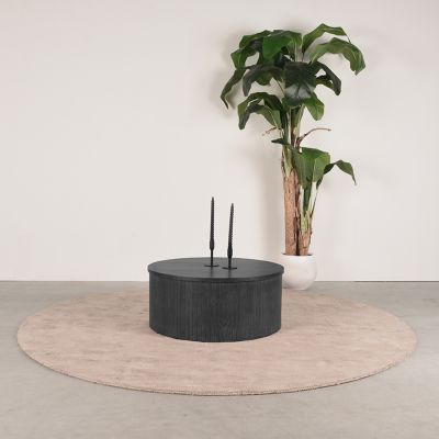 Label51 Oliva salontafel 70x70x30 cm - zwart