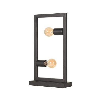 Label51 Quadrato tafellamp 20x10x45 cm metaal zwart
