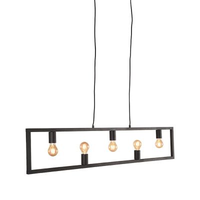 Quadrato hanglamp 135x10x130 cm metaal zwart van het woonmerk Label51
